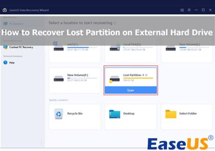 How to recover lost partitions data?