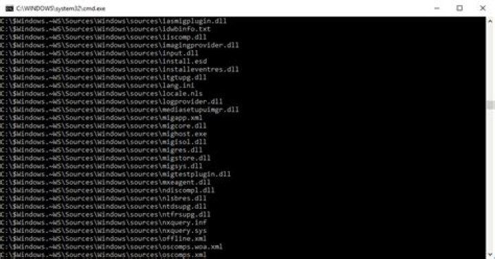 How to recursively list files (and only files) in Windows Command Prompt?