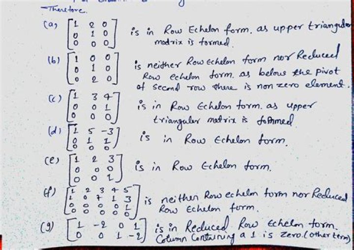 How to reduce matrix into row echelon form in NumPy?