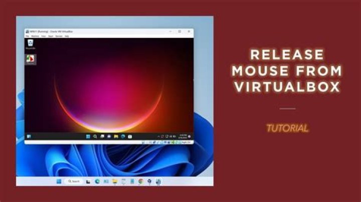 How to release mouse from VirtualBox?