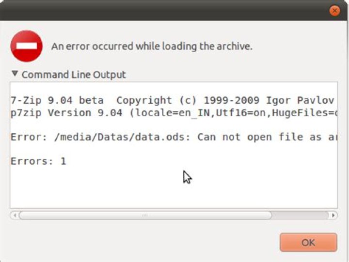 How to repair ods files