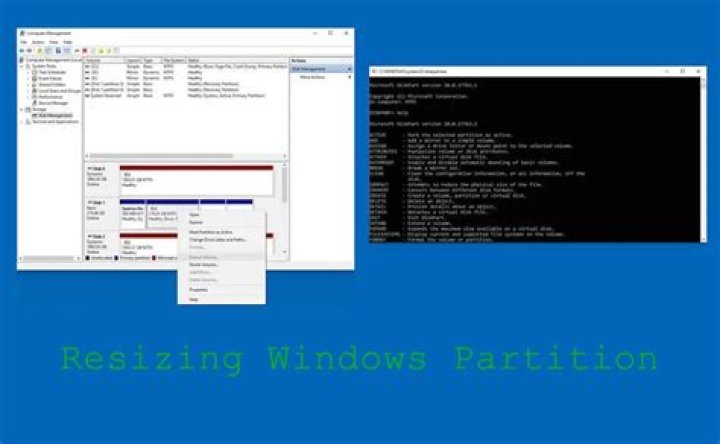 How to resize a Windows partition after Ubuntu installed?