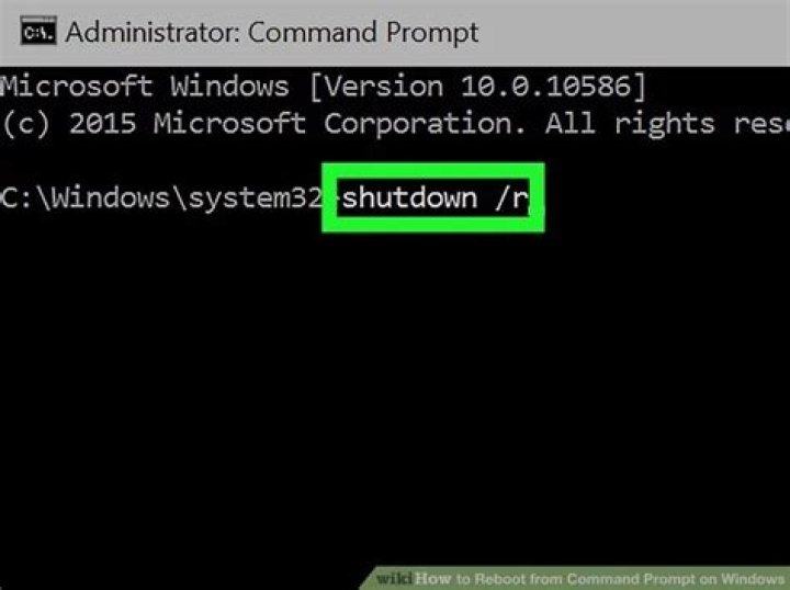 How to restart service using command prompt?