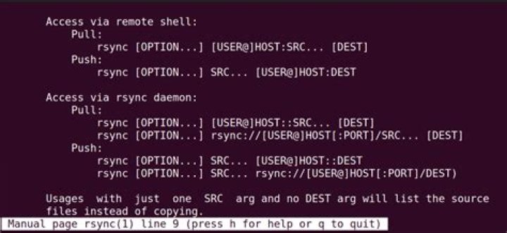How to see the progress of rsync's receiving and building file lists?