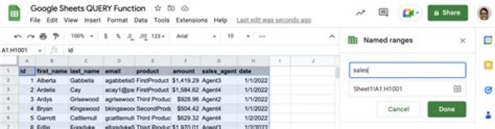 How to select specific columns from array in Google Sheets query?