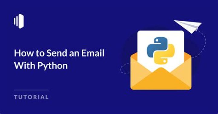How to send an email with Python?
