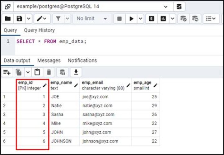 How to set auto increment primary key in PostgreSQL?