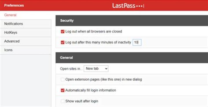 How to set LastPass to verify before opening my vault and viewing all passwords