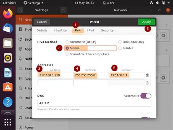 How to set static ip of wifi on Ubuntu 20.04 LTS Server