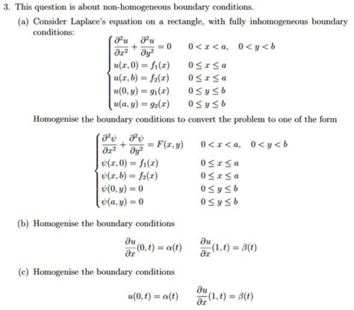 How to solve a non-homogeneous boundary value problem