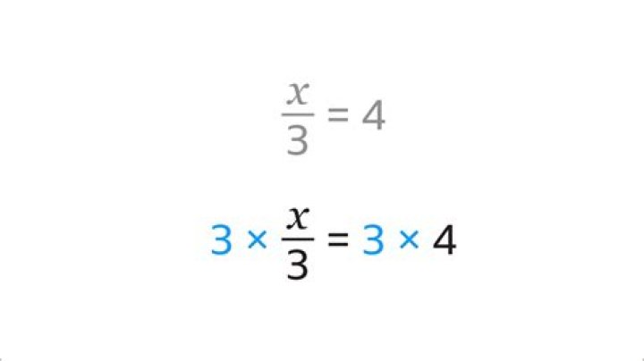 How to solve for x if it is on the top of the fraction?