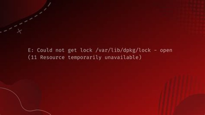 how to solve get lock error [duplicate]