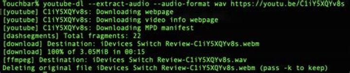 How to specify a filename while extracting audio using youtube-dl?