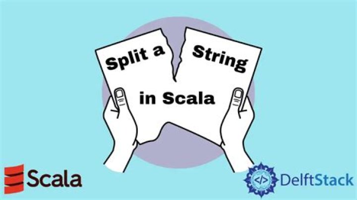 How to split a string by a string in Scala