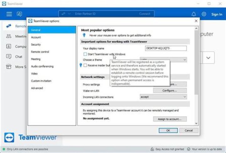 How to start Teamviewer or any program before login [duplicate]
