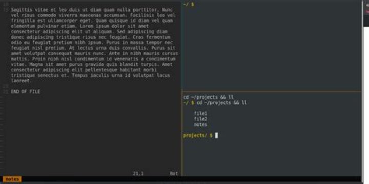 How to start tmux with several panes open at the same time?