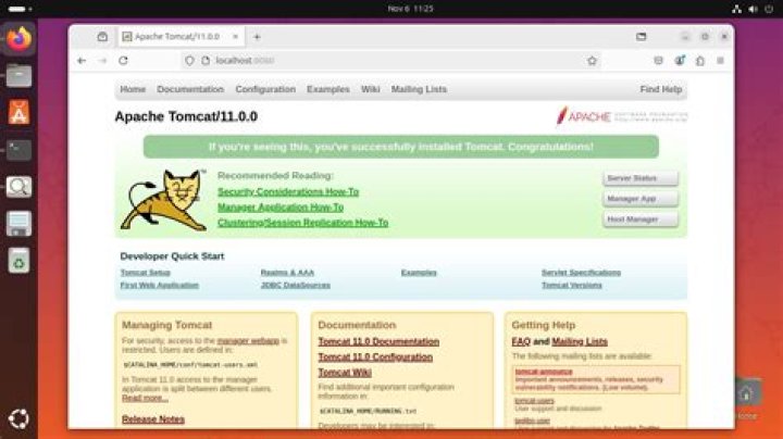How to start tomcat service on Ubuntu restart