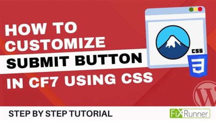 How to style input and submit button with CSS?
