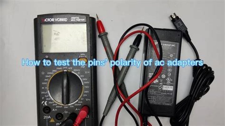 How to test AC adapter?
