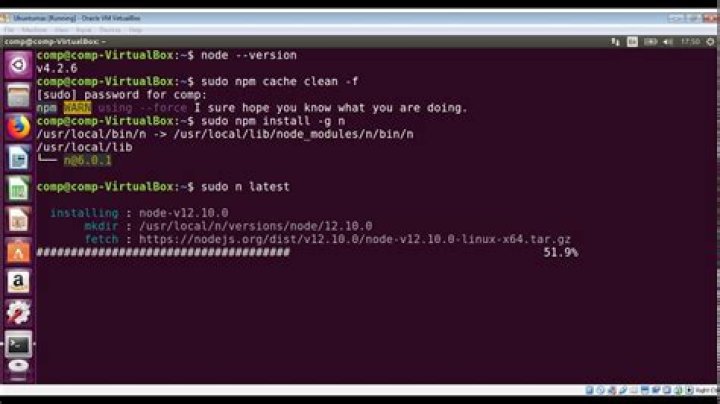How to update Node.js to the long term support version on Ubuntu 20.04?