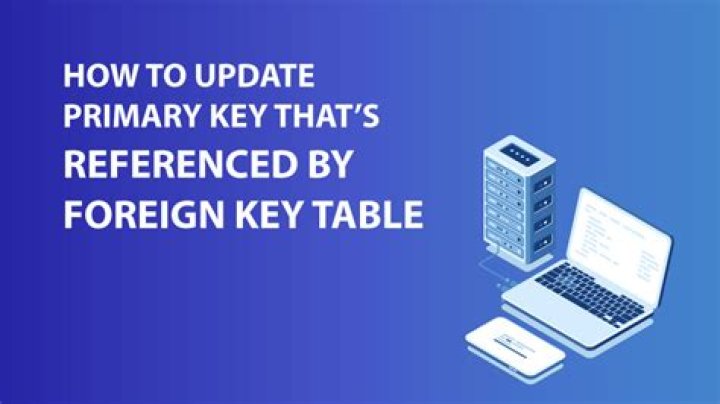 How to update primary key