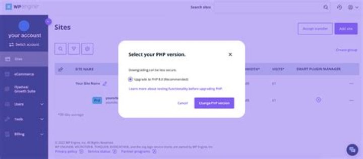 How to update/upgrade PHP 7.2 to latest version safely?