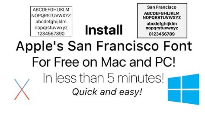 How to use Apple's new San Francisco font on a webpage