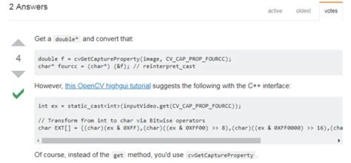 how to use CV_CAP_PROP_FOURCC?