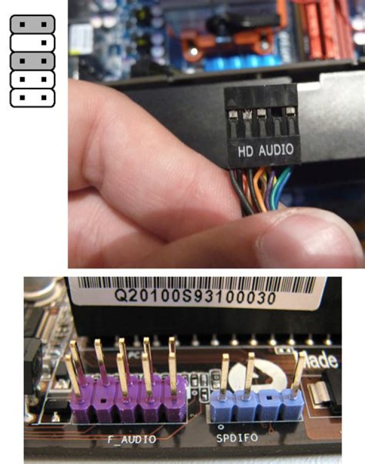 How to use front panel mic-in jack as headset out jack?