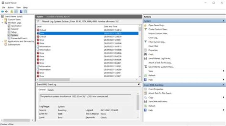 How to use Get-WinEvent to get all information between a specific time period?