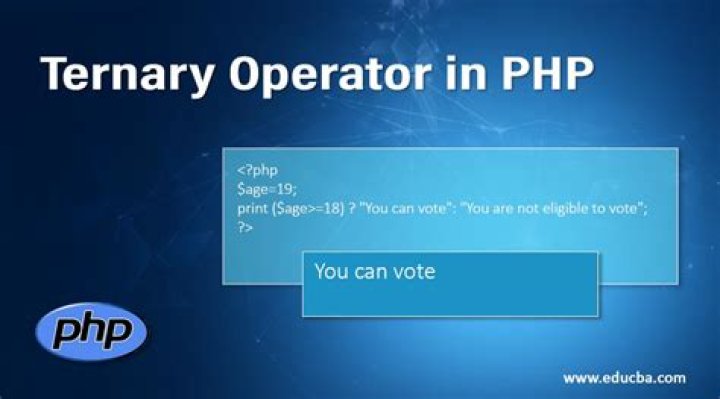 How to write a PHP ternary operator [duplicate]
