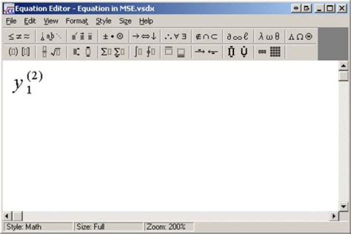 How to write subscripts in Microsoft Office formulas