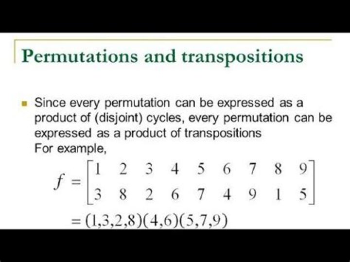 How to write the identity permutation as a product of transpositions