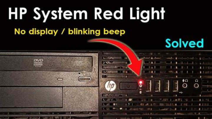 HP Pavilion does nothing but beep three times on startup