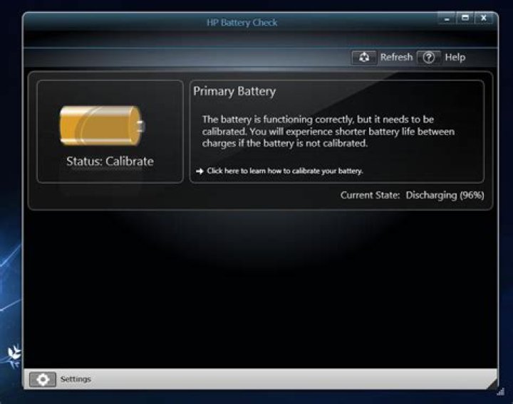 Hp primary internal battery error 601 at boot