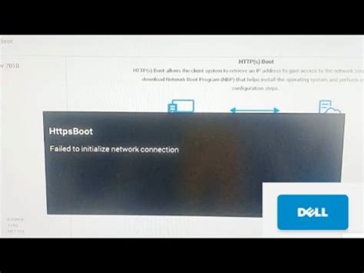 HTTPSBOOT Failed to initialize network connection