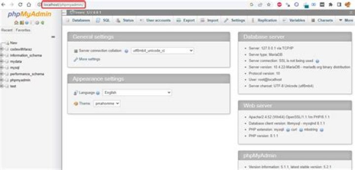 I can't access http://localhost/phpmyadmin/