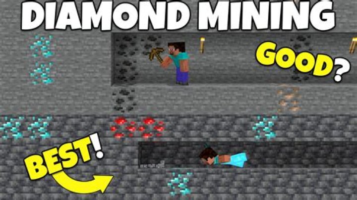 I can't get anything after mining Diamonds in Minecraft