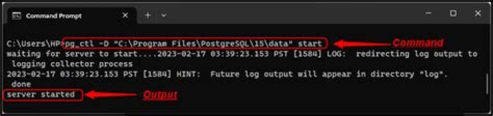 I can't start server PostgreSQL 11: 