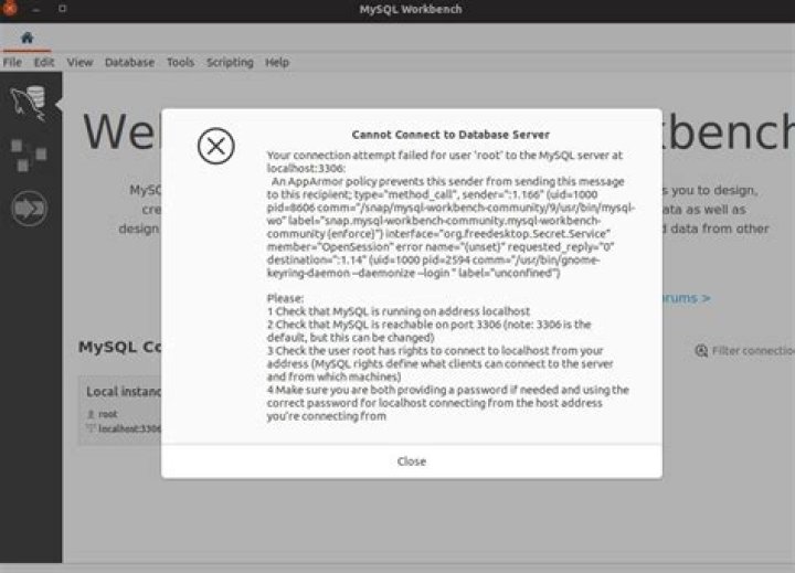 I cannot start mysql.server in the Ubuntu 20.04
