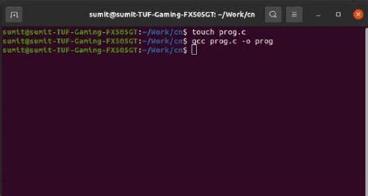 I get a blinking cursor instead of output when running this C program in Ubuntu [closed]