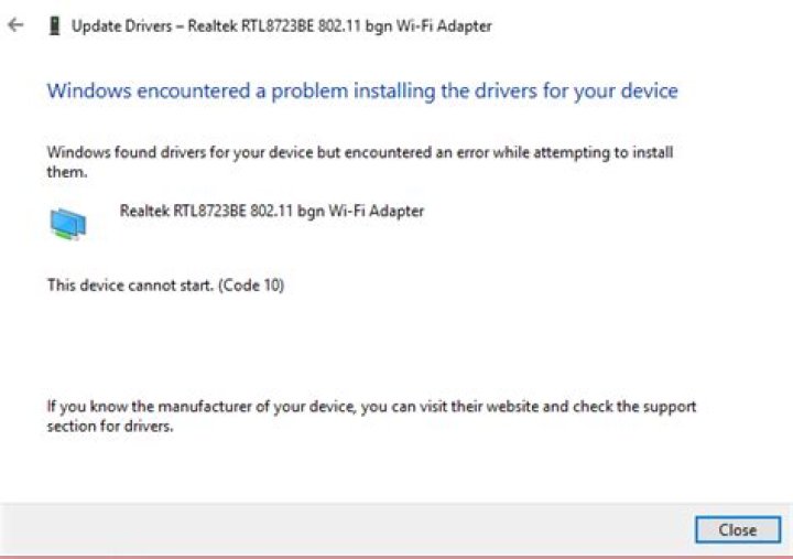 I have problems with Realtek rtl8723be on my HP, hq tre laptop. Need to restore to default values?