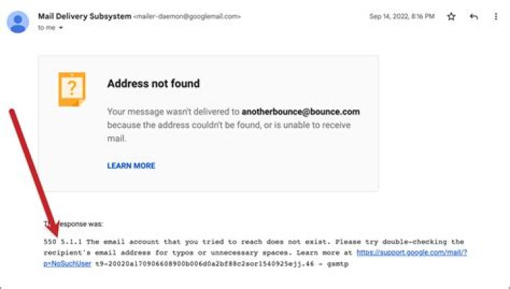 I received an email but the 