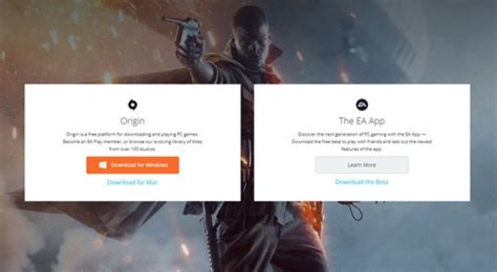 I want to install EA Origin