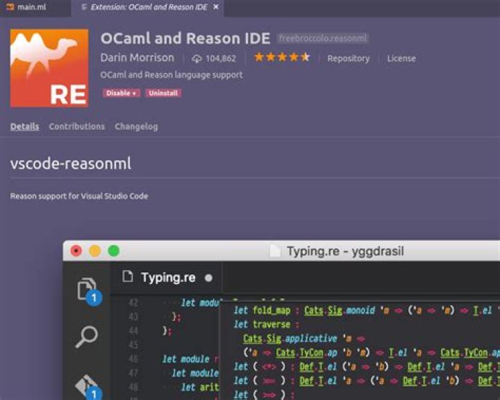 IDE for OCaml language
