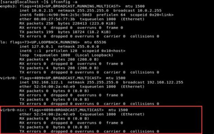 ifconfig : Command 'ifconfig' is available in '/sbin/ifconfig'