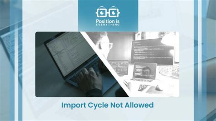 Import cycle not allowed