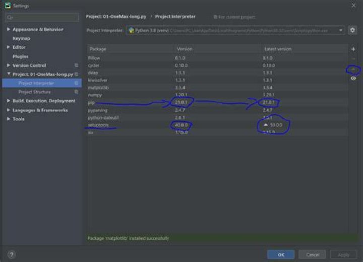 Import NumPy on PyCharm
