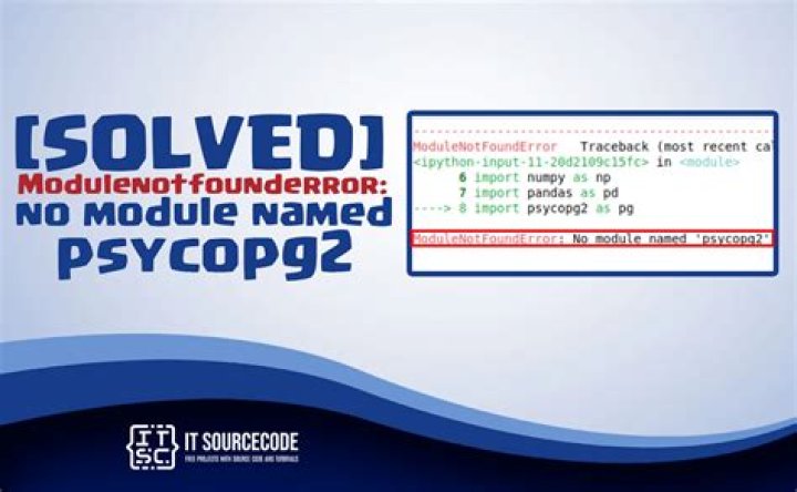 ImportError: No module named 'psycopg2._psycopg'