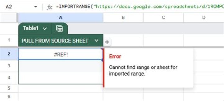 ImportRange: Error: Cannot find range or sheet for imported range